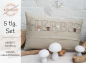 Preview: HERBST Schriftzug -  Vollstick redwork Stickdatei